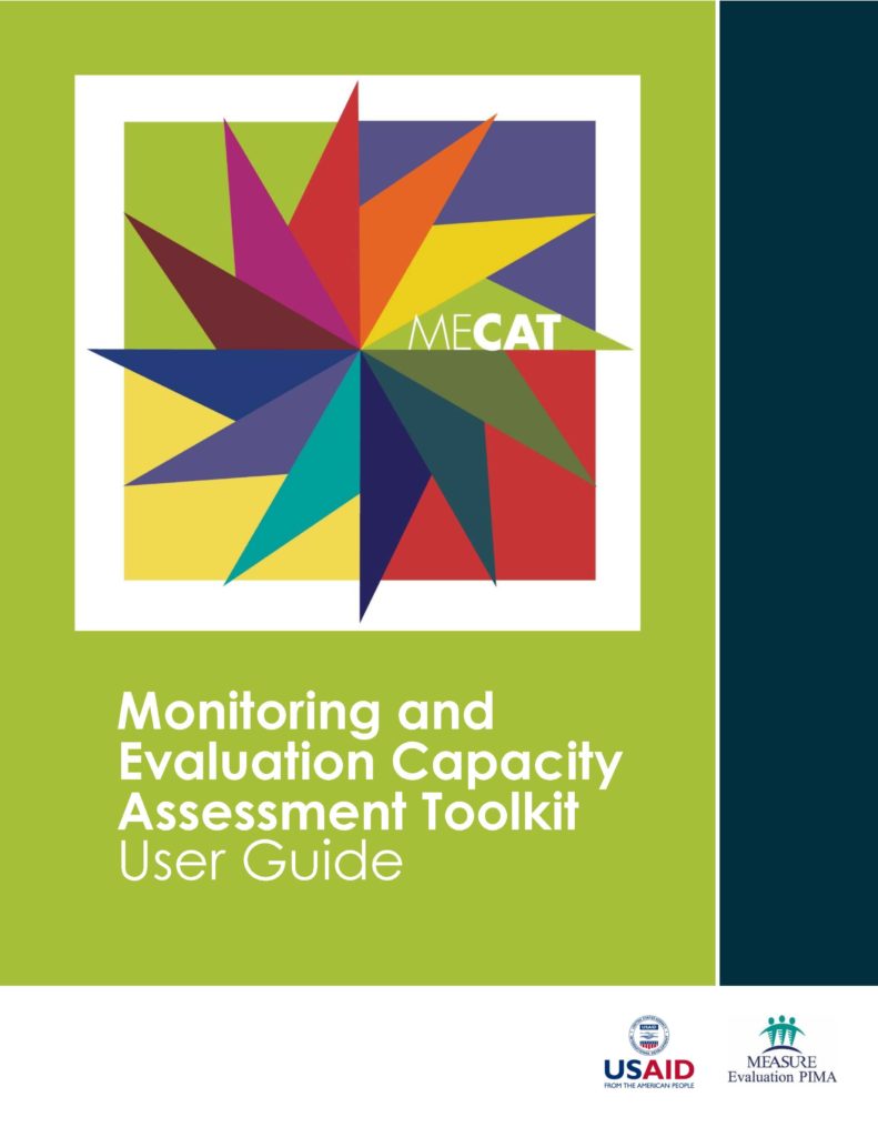 Monitoring and Evaluation Capacity Assessment Toolkit User Guide