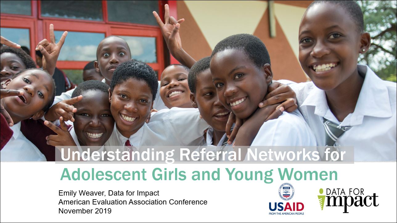 Slides on Understanding Referral Networks for Adolescent Girls and Young Women