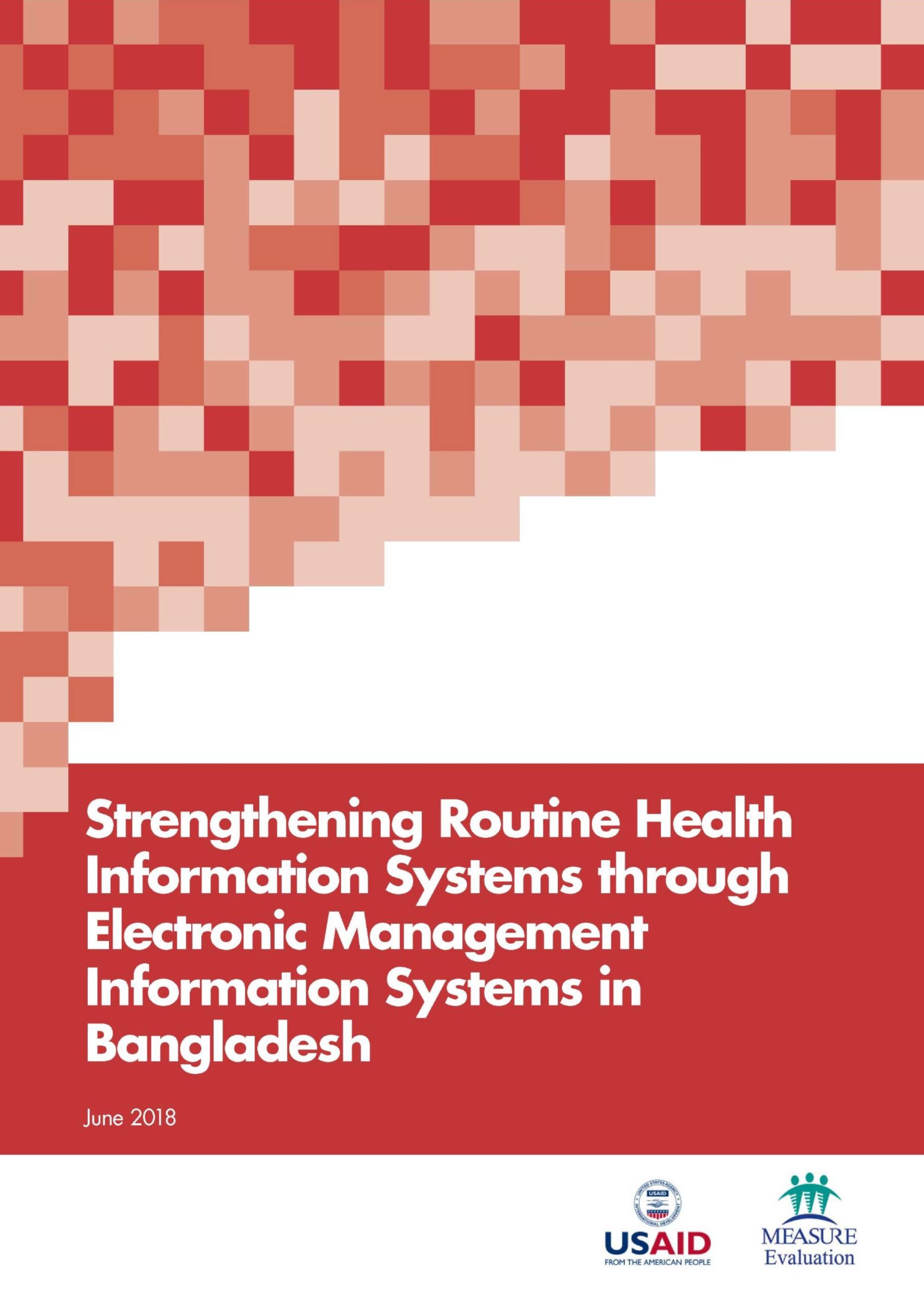 Strengthening Routine Health Information Systems through Electronic Management Systems in Bangladesh