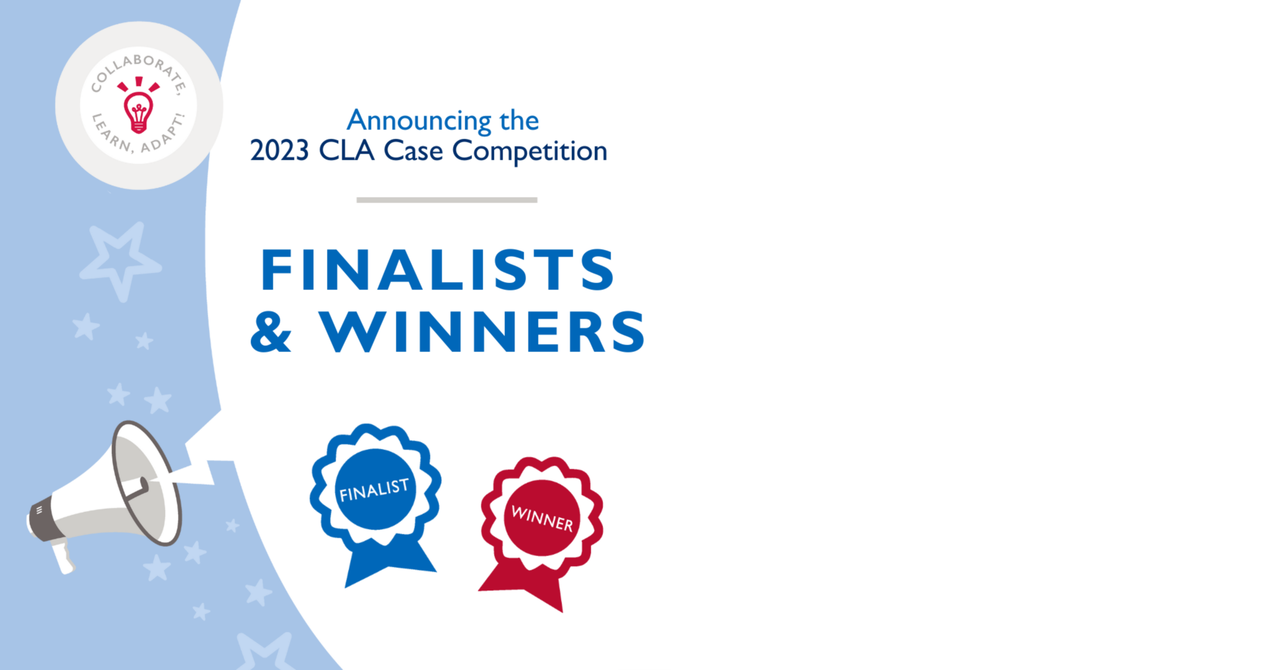 2023 CLA Case Competition Finalists and Winners