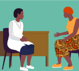 Healthcare provider and patient