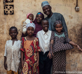 Photo of a Nigerian family