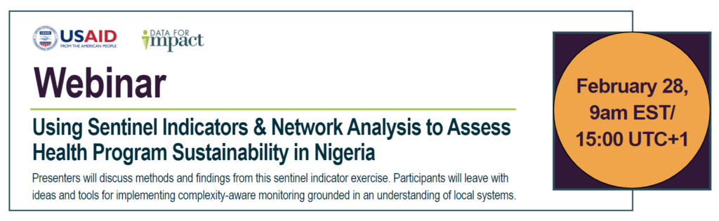 Webinar-Using Sentinel Indicators