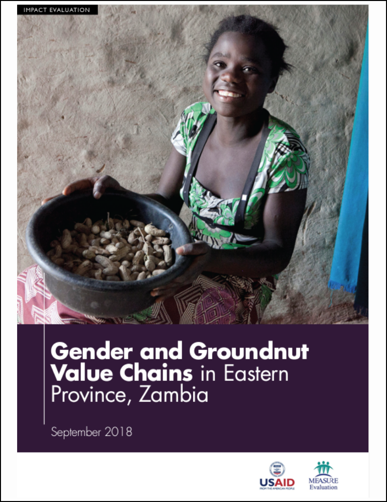 Gender and Groundnut Value Chains in Eastern Province, Zambia