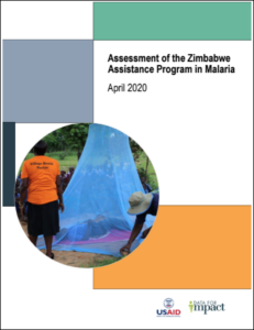 Assessment of the Zimbabwe Assistance Program in Malaria