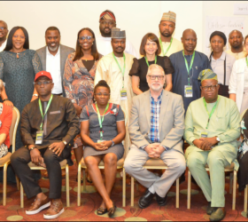 Photo showing participants at an event in Nigeria.