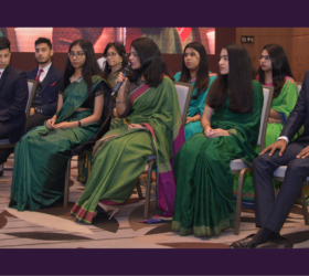 Adolescent panel at the Bangladesh Adolescent Health and Wellbeing Survey 2019-2020 dissemination event.